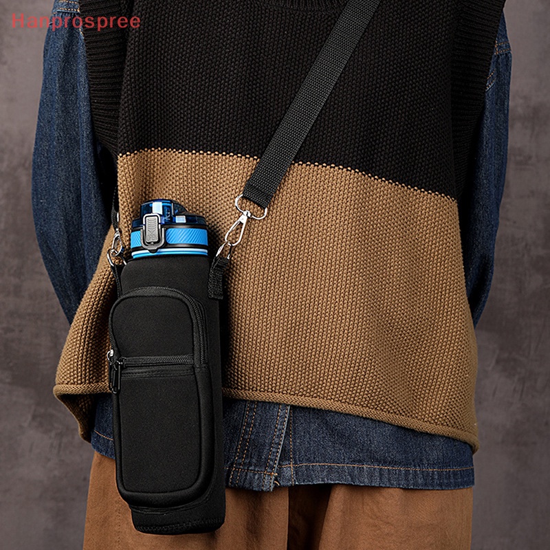 Bình Nước Thể Thao Hanprospree > Có Ống Hút Và Tay Áo Chống Rò Rỉ Pro well