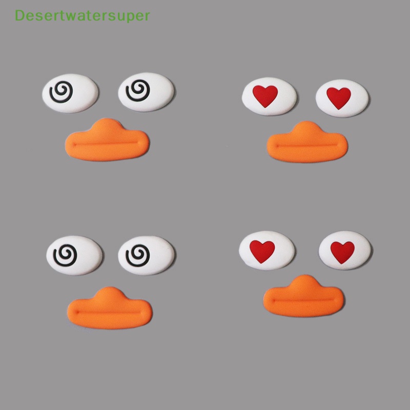 Dsvn Phụ Kiện Trang Trí Điện Thoại Hình Vịt Con Hoạt Hình Ba Chiều diy Bằng Silicon