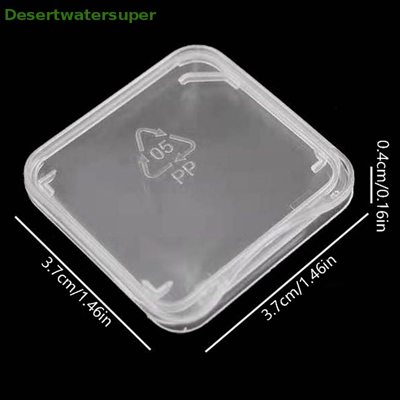 Set 20 Hộp Nhựa Trong Suốt Đựng Thẻ Nhớ SD TF