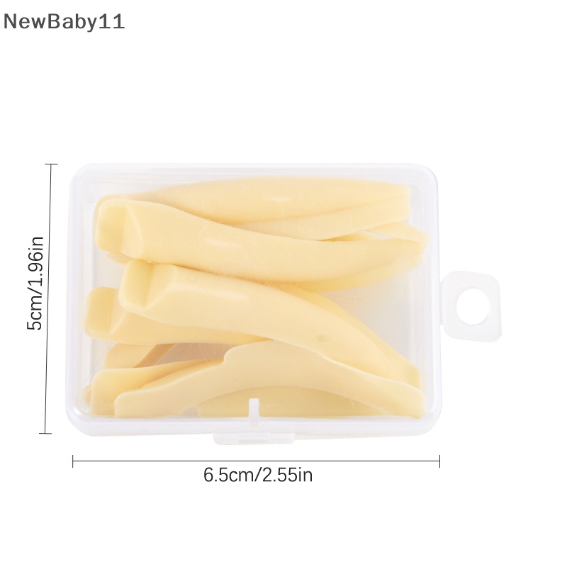 Bộ 5 Cặp Đệm Silicone Uốn Cong Lông Mi Có Thể Tái Sử Dụng