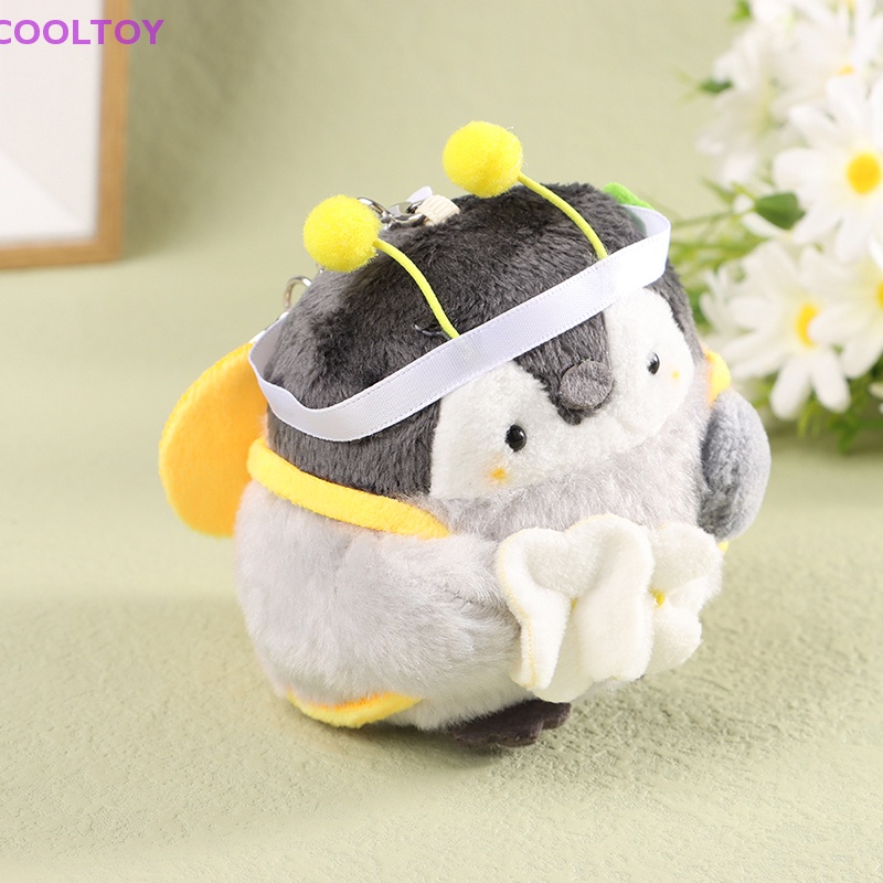 Móc Khóa Hình Chim Cánh Cụt Nhồi Bông Dễ Thương