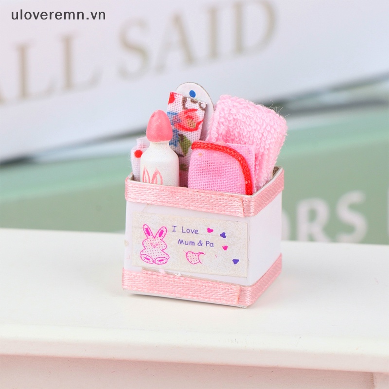 Hộp Đồ Chơi Mini Dễ Thương Xinh Xắn 1: 12 Dùng Để Trang Trí Nhà Búp Bê