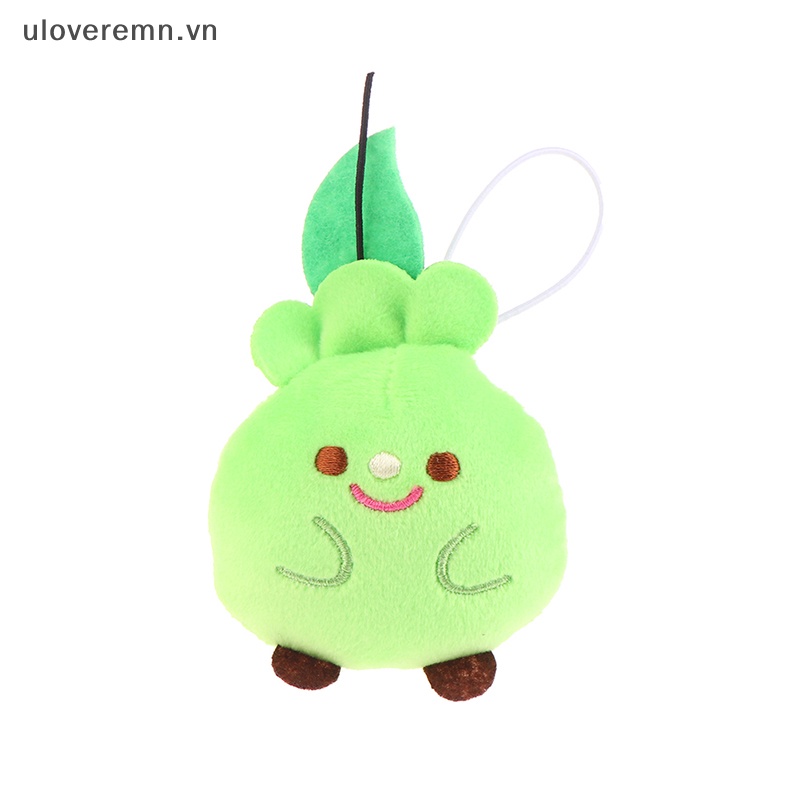 1 Búp Bê Nhồi Bông Hình Trái Cây Hoạt Hình Đáng Yêu Trang Trí Ba Lô / Móc Khóa