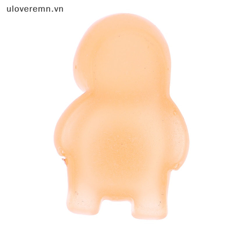 Set 10 Phụ Kiện Kẹp Tóc Điện Thoại Họa Tiết Hoạt Hình Anime Màu Dạ Quang Diy