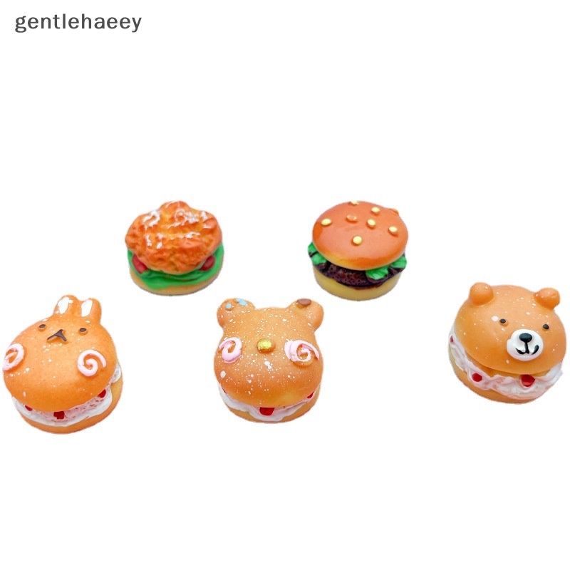 Set 5 Đồ Chơi Mô Phỏng Thức Ăn Xinh Xắn Dùng Để Trang Trí Nhà Búp Bê