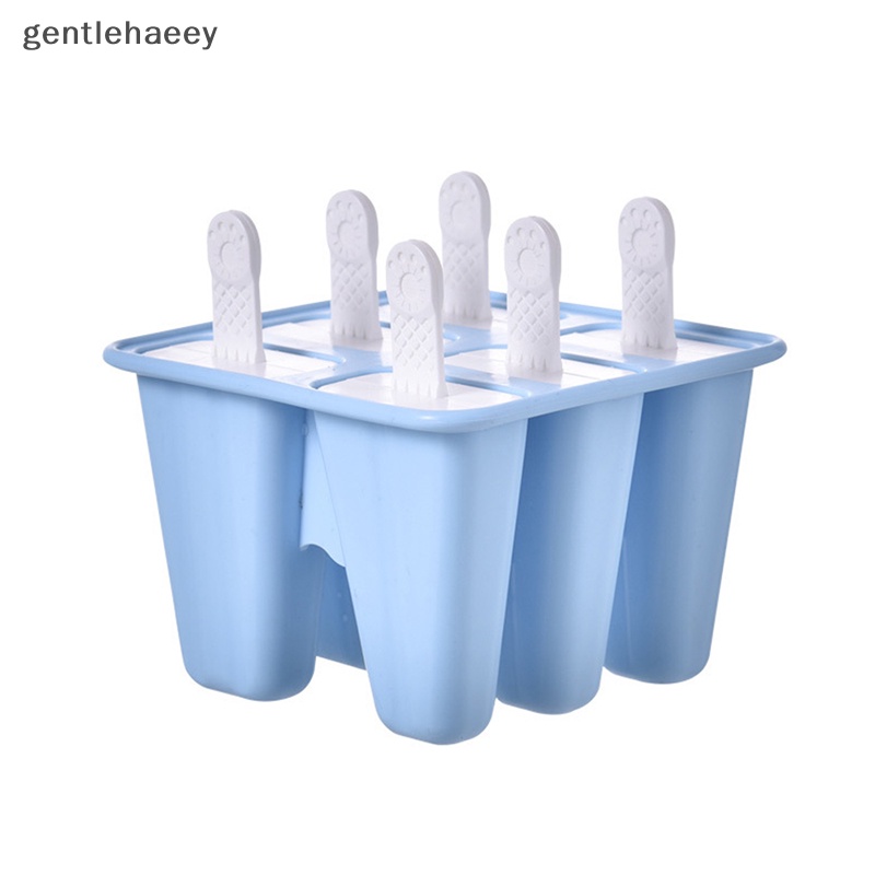 Khuôn Silicone Làm Kem Que 6 Lỗ Tiện Dụng