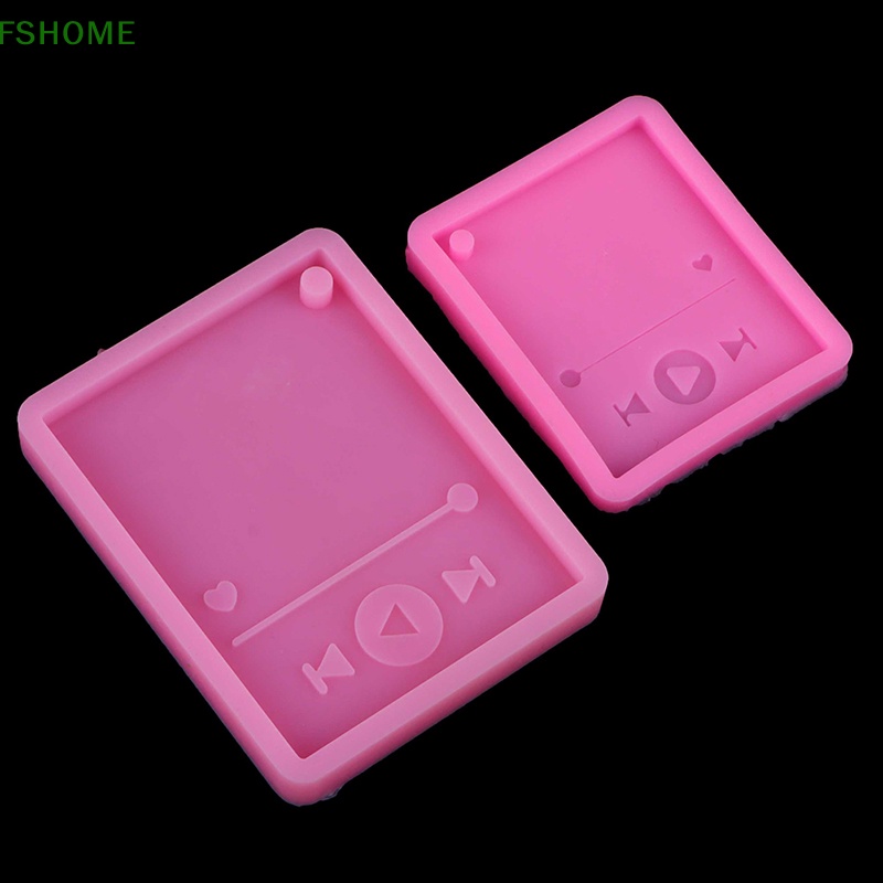 Khuôn Silicone Làm Móc Khóa Hình Nốt Nhạc Mới