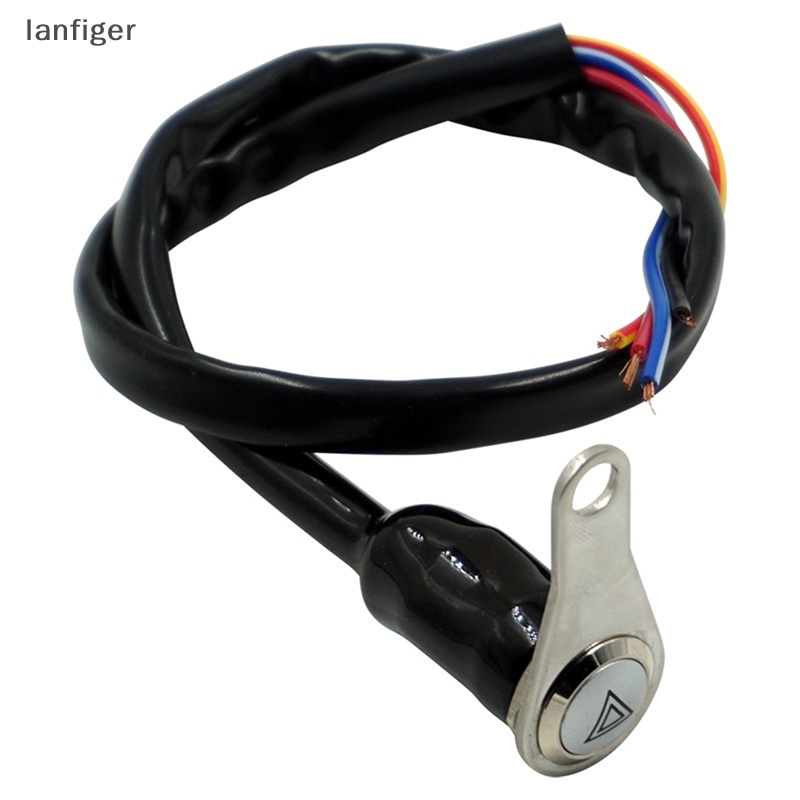 Công Tắc Điều Khiển Đèn LED Đỏ Gắn Tay Lái Xe Máy