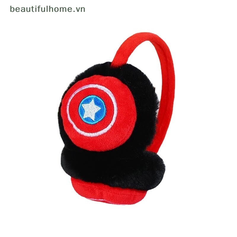 Bông Chụp Tai Giữ Ấm Chống Lạnh Dày Dặn Dễ Thương Cho Bé