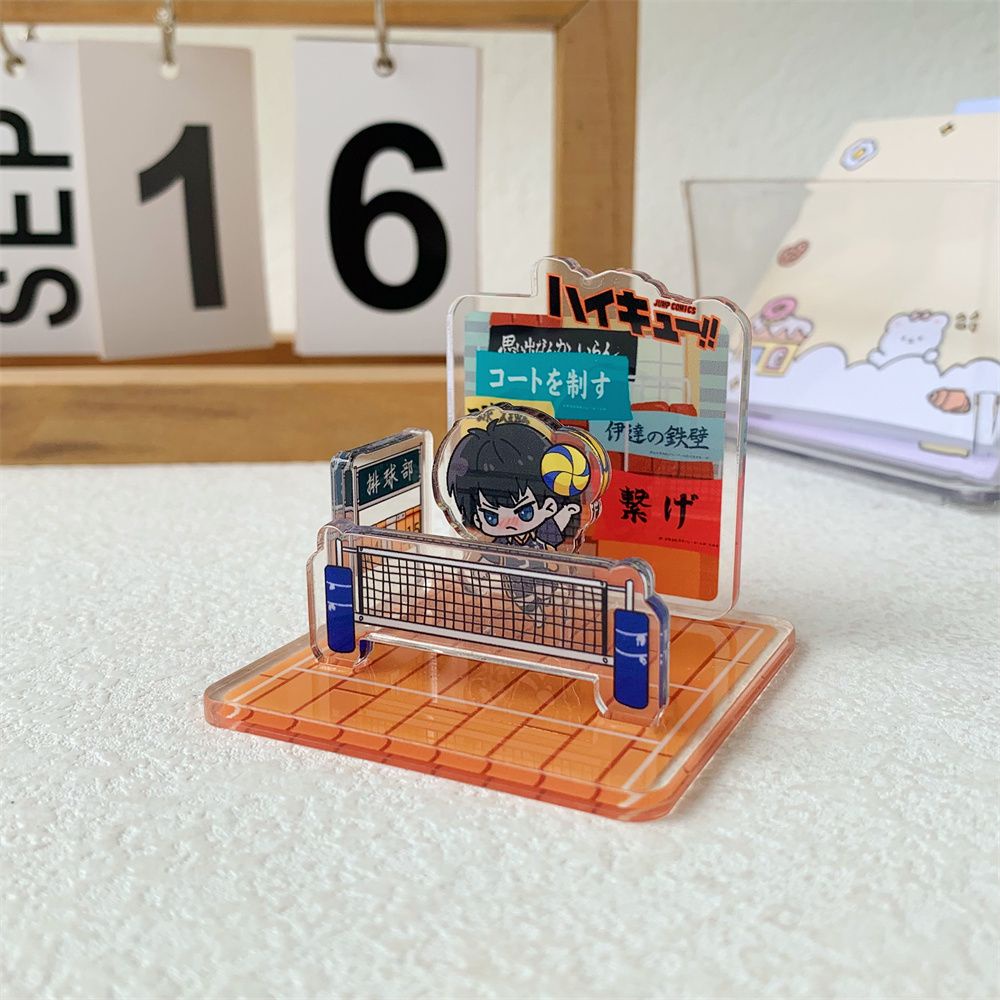 Haikyuu Giá Đỡ Mini Hình Trái Bóng Chuyền Độc Đáo