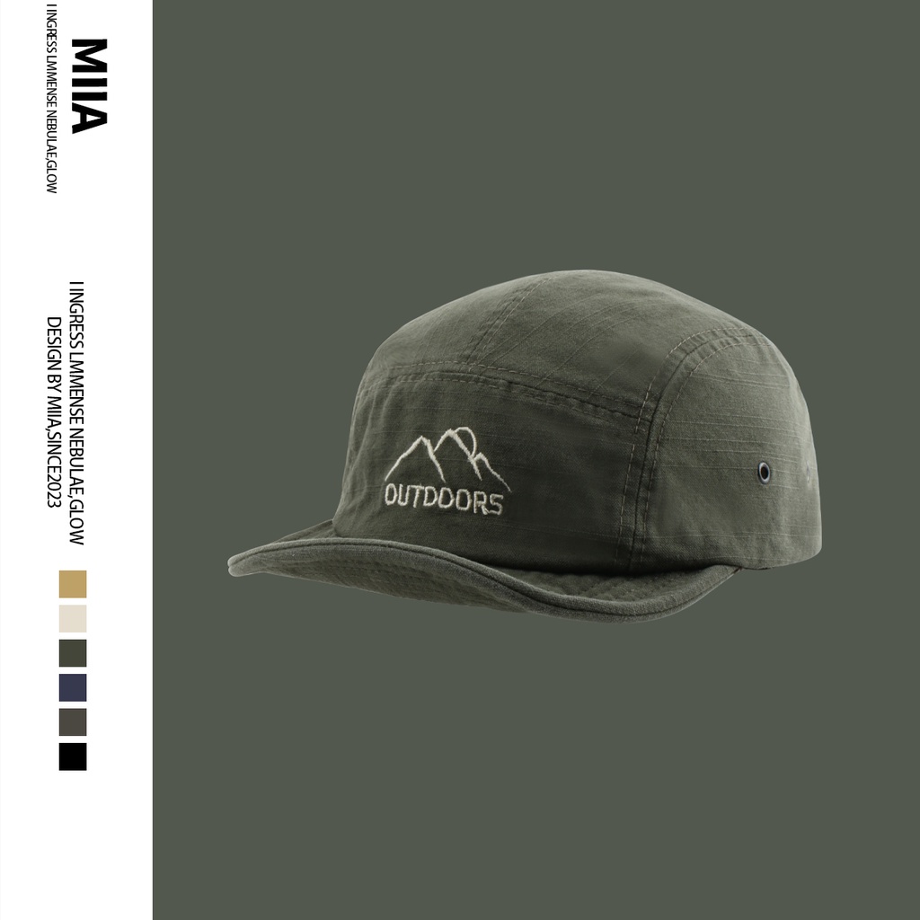 Mũ Lưỡi Trai Vành Ngắn Chất Liệu Mềm Mại Thời Trang Xuân Hè Cá Tính Dành Cho Nam Nữ