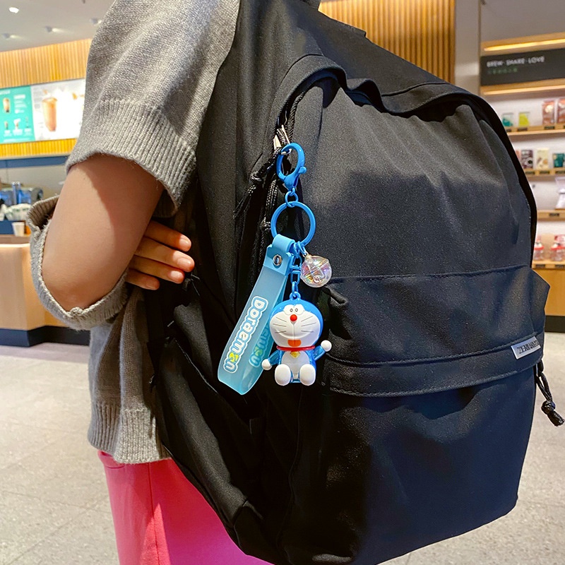 Móc Chìa Khóa Acrylic Hình Doraemon Đáng Yêu