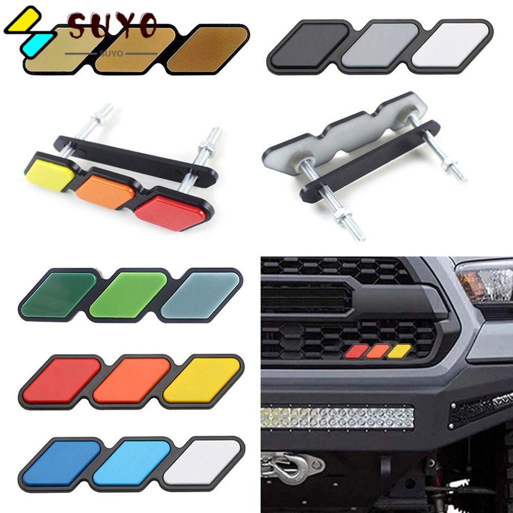 Bộ 3 Miếng Dán Trang Trí Chống Va Chạm Dành Cho Xe Hơi Toyota