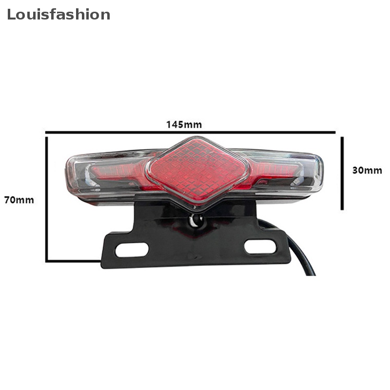 Đèn Xi Nhan Gắn Đuôi Xe Đạp Điện Louisfashion 12V / 36V-60V