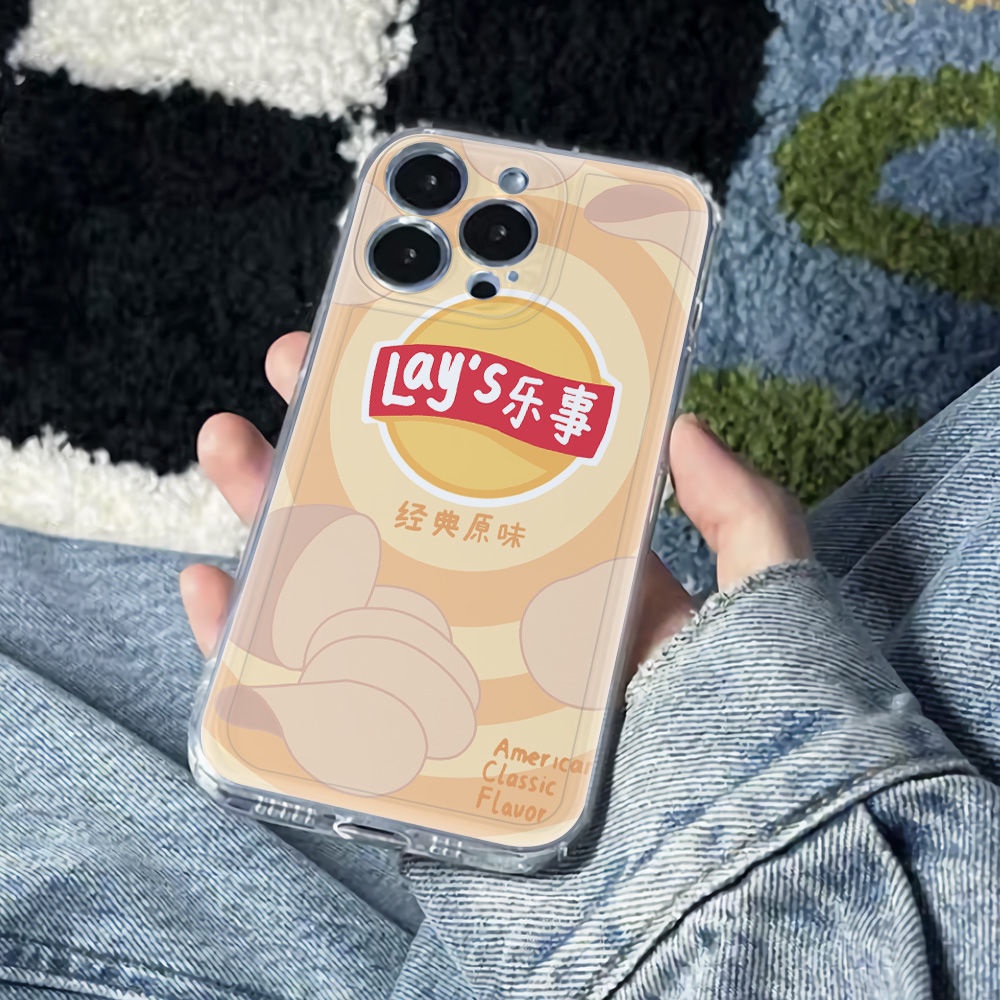 ✅Ốp Điện Thoại Mềm Chống Sốc In Hình Khoai Tây Chiên Cho Iphone 11iPhone12 78 14pro13 6In OKJ8