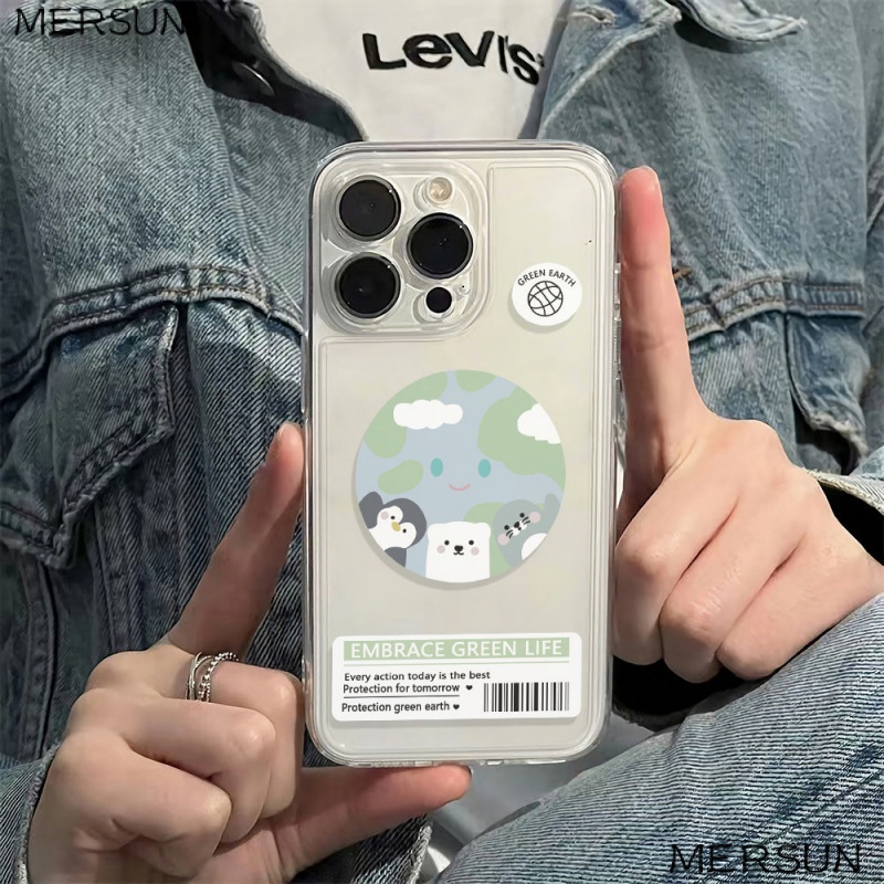 ✅Ốp Điện Thoại Mềm Chống Sốc Bảo Vệ Môi Trường 1314pro 11iPhone12 Apple 78plus 6In 1ICQ