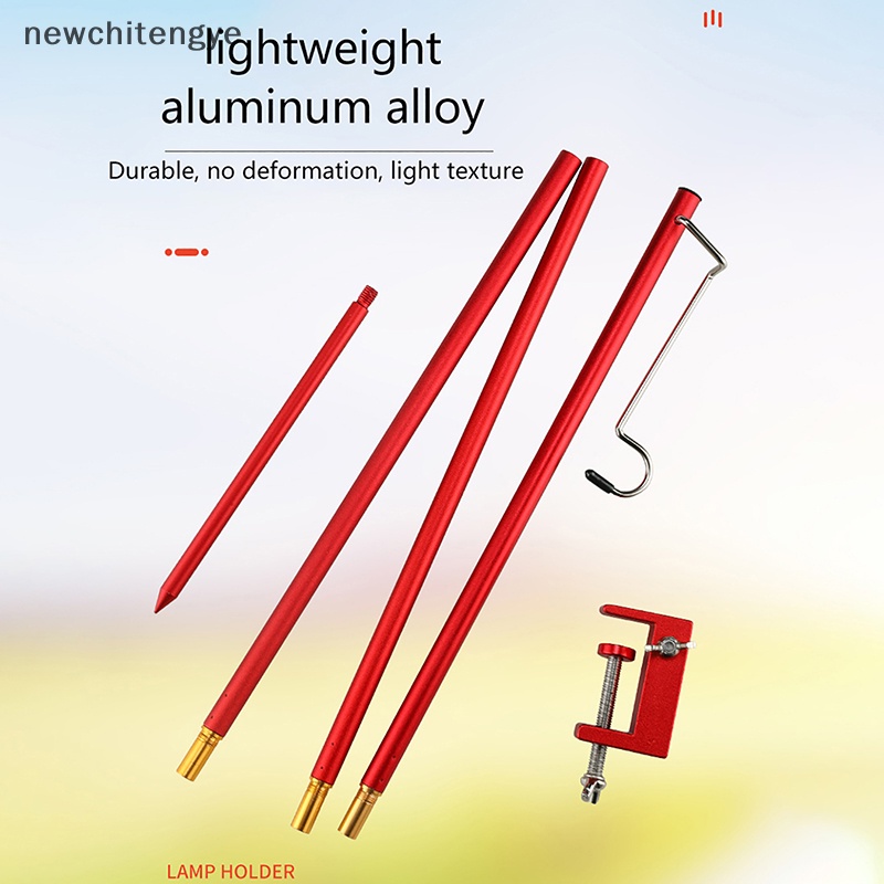 Bộ Giá Đỡ Đèn Lồng Bằng Hợp Kim Nhôm Siêu Nhẹ Có Thể Tháo Rời