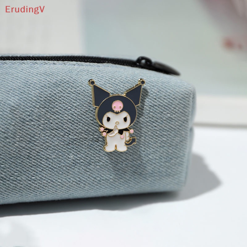 [ErudingV] Ghim Cài Áo Hình Búp Bê Mèo Kuromi Melody Cinnamoroll Kt Đồ Chơi Trẻ Em [Mới]
