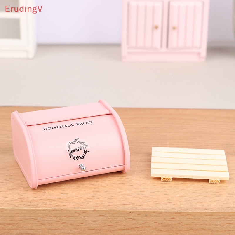 Mô Hình Hộp Bánh Mì Tỉ Lệ 1: 6 Trang Trí Nhà Búp Bê