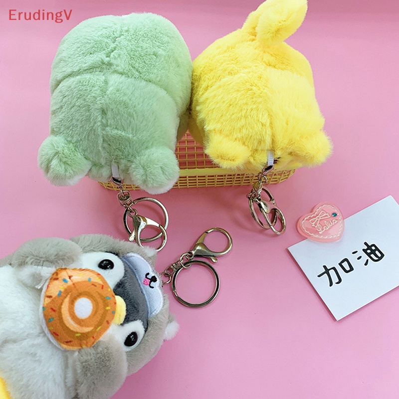 Móc Khóa Hình Chim Cánh Cụt Nhồi Bông Dễ Thương