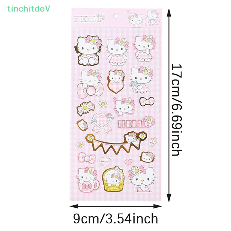 [TinchitdeV] Nhãn Dán Pvc Mạ Đồng Hình Động Vật Hoạt Hình Dễ Thương Chống Thấm Nước Phong Cách Hàn Quốc Trang Trí Sổ Tay Diy [Mới]