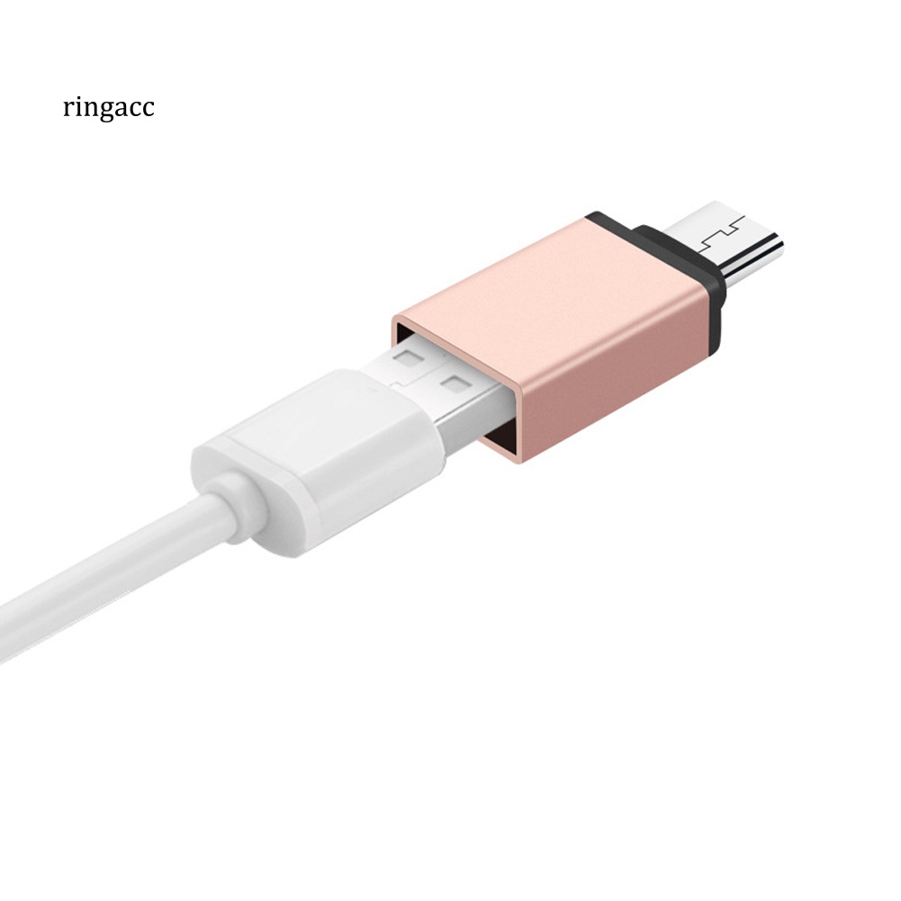 Đầu Chuyển Đổi RGA Type-C Sang USB OTG Cho Điện Thoại Di Động / Bàn Phím / Chuột