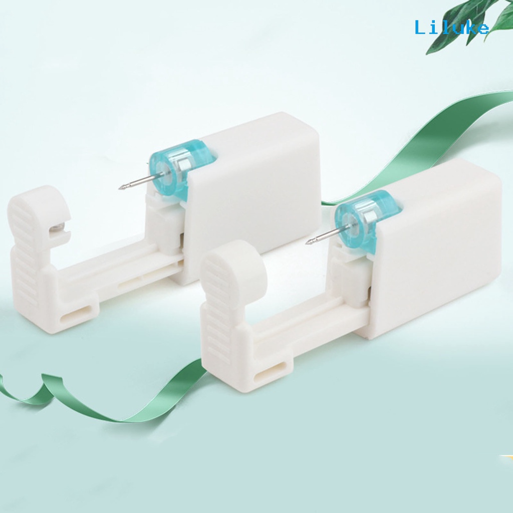 Dụng Cụ Xỏ Khuyên Tai Bằng Thép Không Gỉ Sử Dụng Một Lần