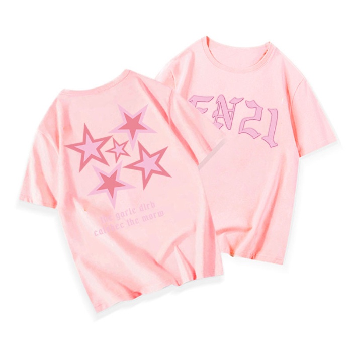 NRVP Áo Thun 100% Cotton Tay Ngắn Phong Cách Hàn Quốc Mới