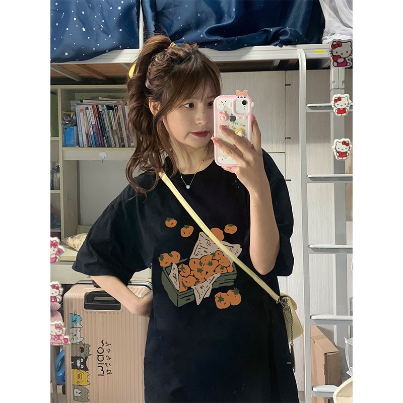 NRVP Áo Thun 100% Cotton Tay Ngắn Phong Cách Hàn Quốc Mới