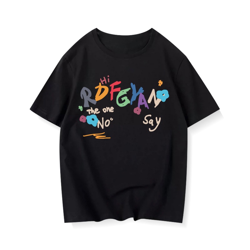 NRVP Áo Thun 100% Cotton Tay Ngắn Phong Cách Hàn Quốc Mới