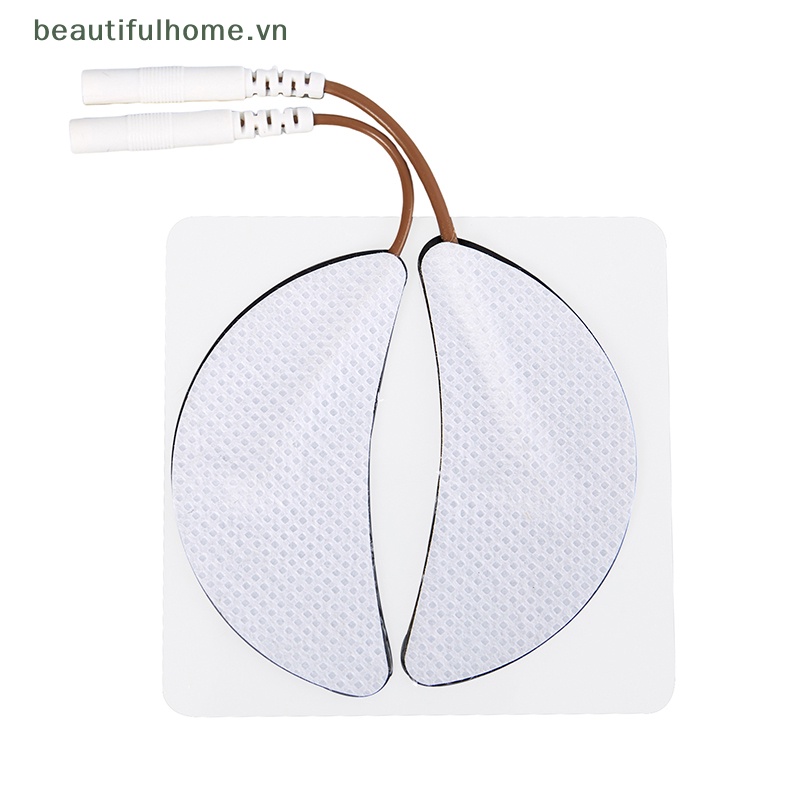 1 Cặp Miếng Dán Massage Điện Cực Thay Thế Bằng Vải Không Dệt