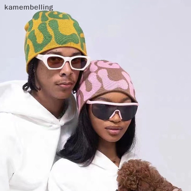 Kamembelling Mũ Len Beanie Ấm Áp Thời Trang Cho Nam Nữ