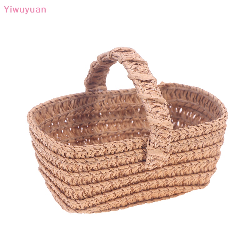 < Yiwuyuan > Giỏ Đựng Trái Cây / Rau Củ Mini Kiểu Dáng Mới Dành Cho Nhà Búp Bê