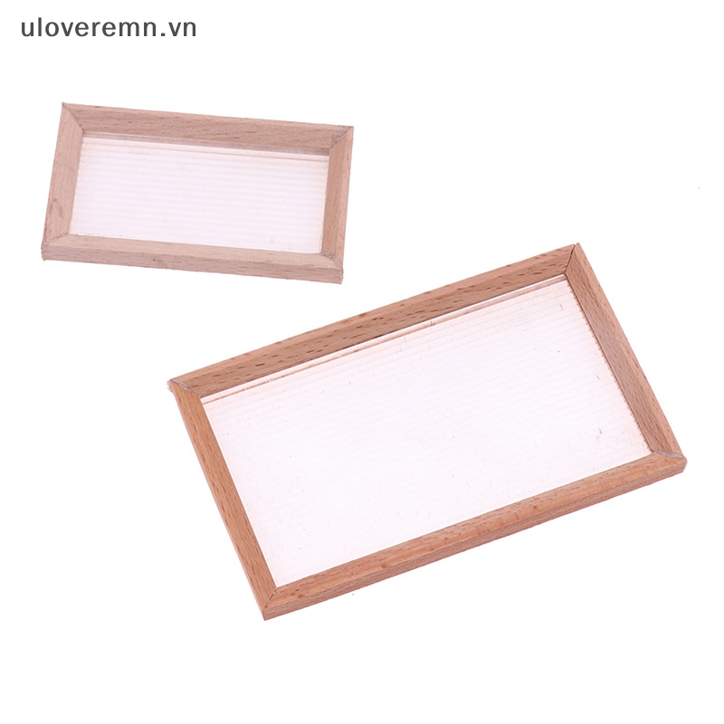 Uloveremn 1 Mô Hình Đồ Nội Thất mini Bằng acrylic Cho Nhà Búp Bê