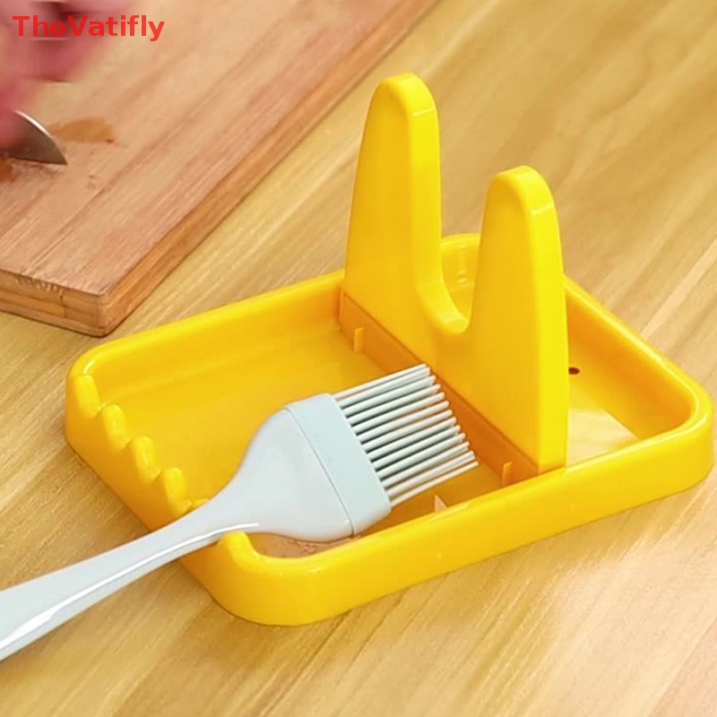 1 Giá Đỡ Muỗng / Nắp Nồi Gấp Gọn Tiện Lợi