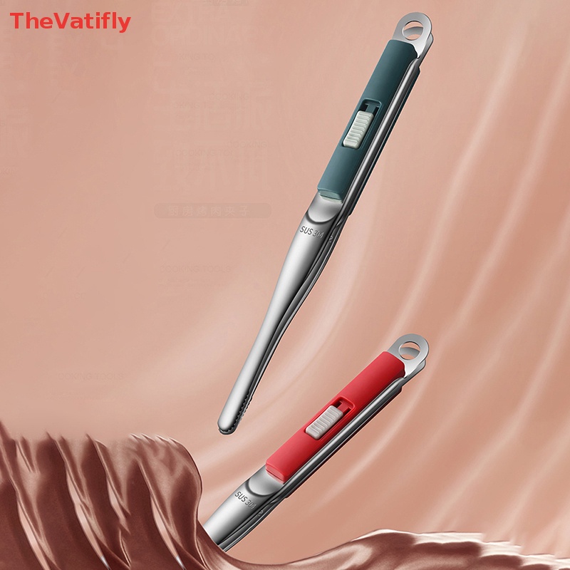 Kẹp Gắp Thức Ăn Bằng Thép Không Gỉ Chống Trượt Tiện Dụng Cho Nhà Bếp