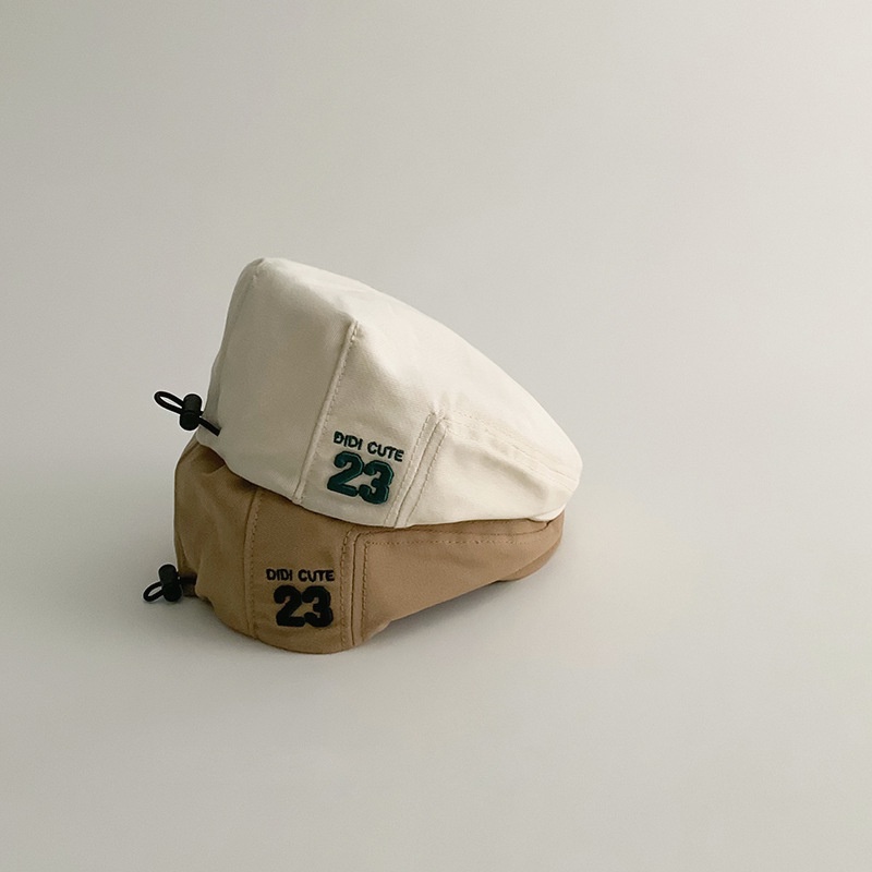 Mũ Beret In Chữ Phong Cách Hàn Quốc Thời Trang Xuân Thu Cho Bé