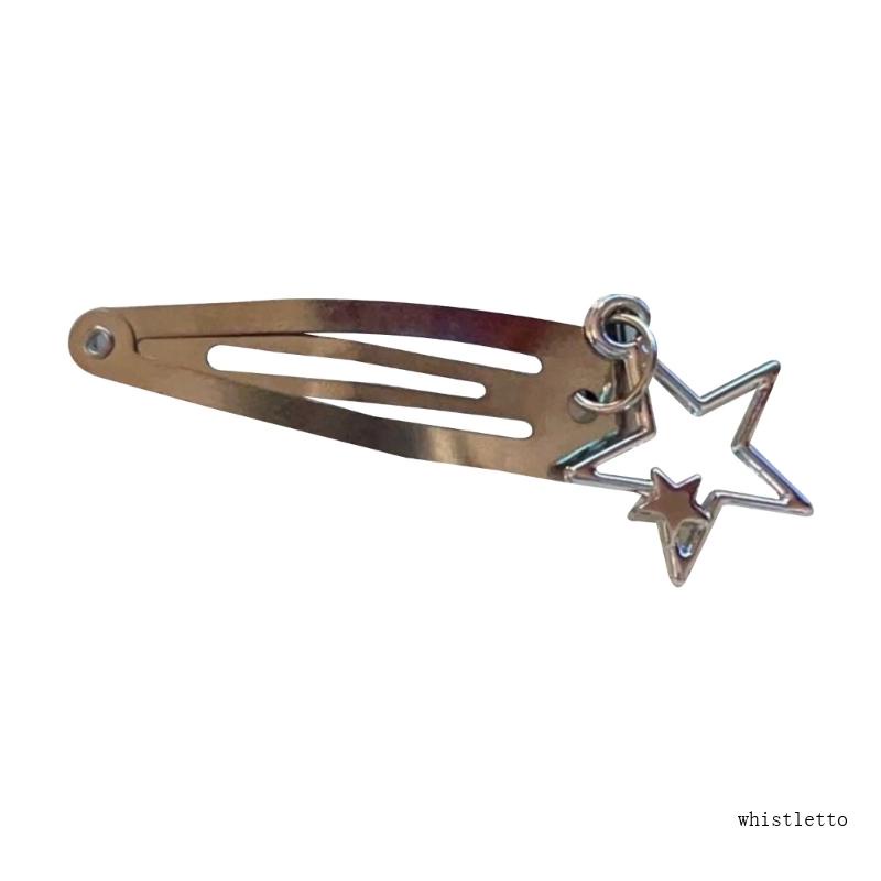 Kẹp Tóc Y2k Hình Ngôi Sao Bằng Hợp Kim Dễ Thương Cho Bé Gái