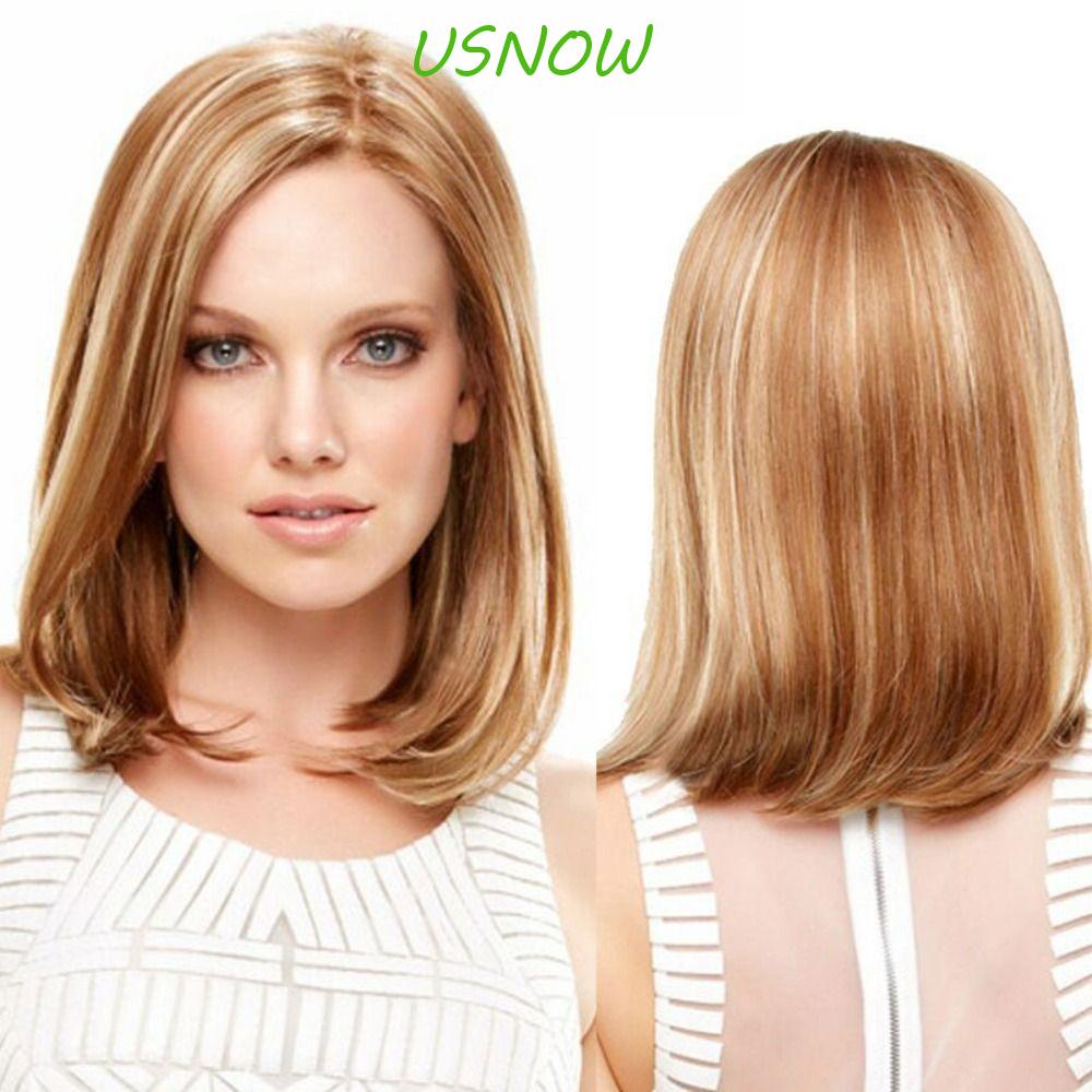 Bộ Tóc Giả Bob Thẳng Dài Vô Hình Tự Nhiên Mềm Mại Cho Nữ