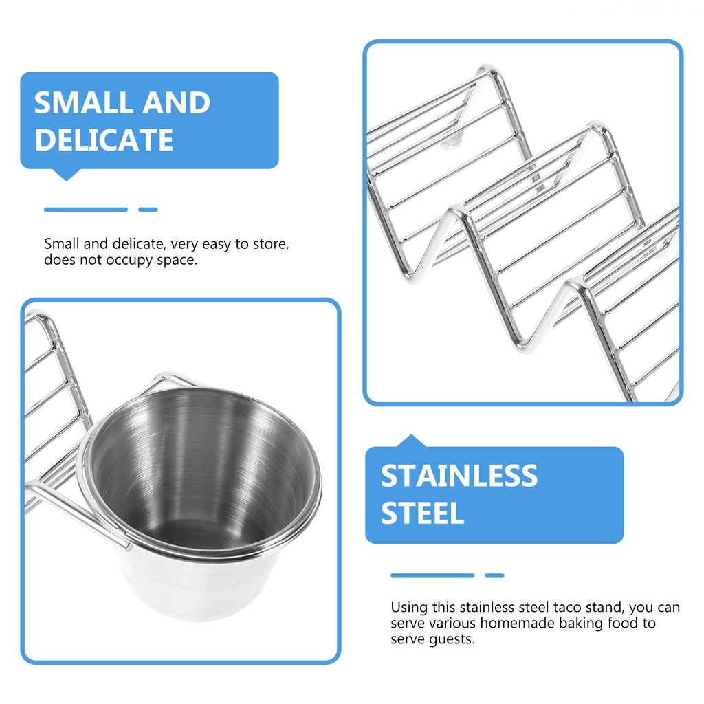 Giá Đỡ Bánh Pancake Tacos Để Bàn Tiện Lợi