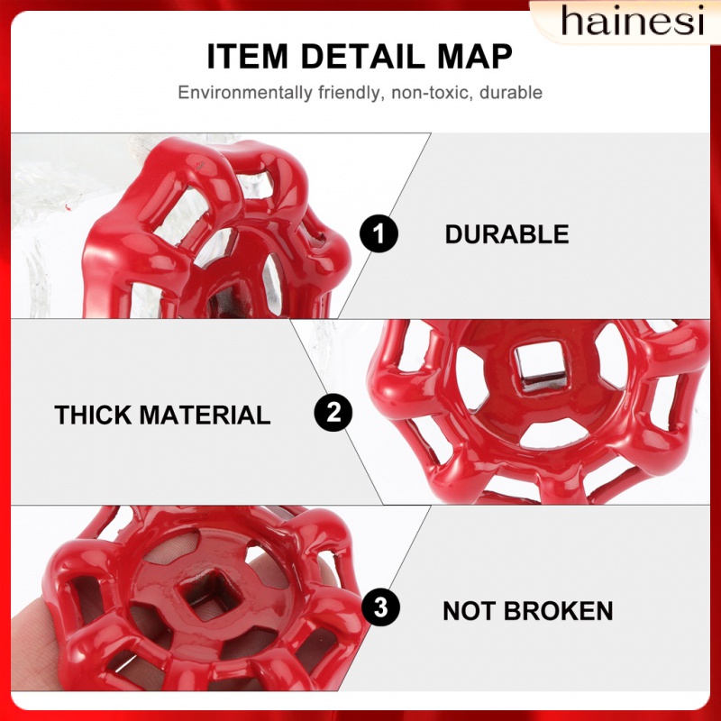 Bộ 3 Van Cổng Vòi Nước Hình Tròn Bằng Kim Loại Thay Thế Chuyên Dụng