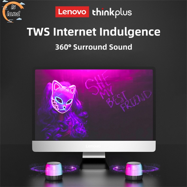 Loa Bluetooth Không Dây Lenovo K3PLUS Có Đèn Led Rgb Nhiều Màu Sắc