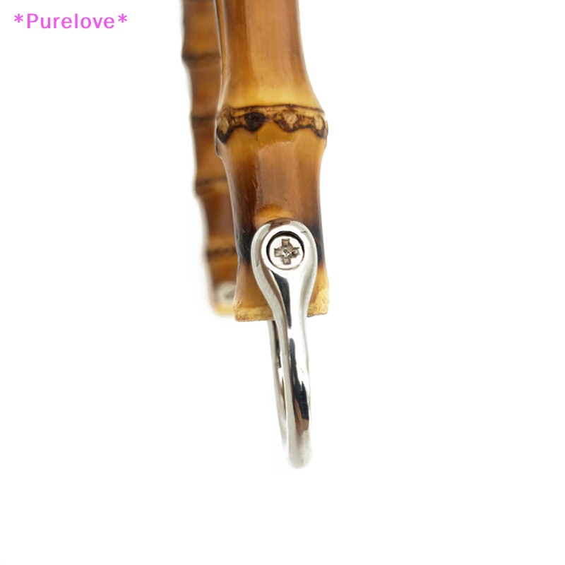 1 Tay Cầm Túi Xách Giả Tre Bằng Nhựa Resin Diy Mới