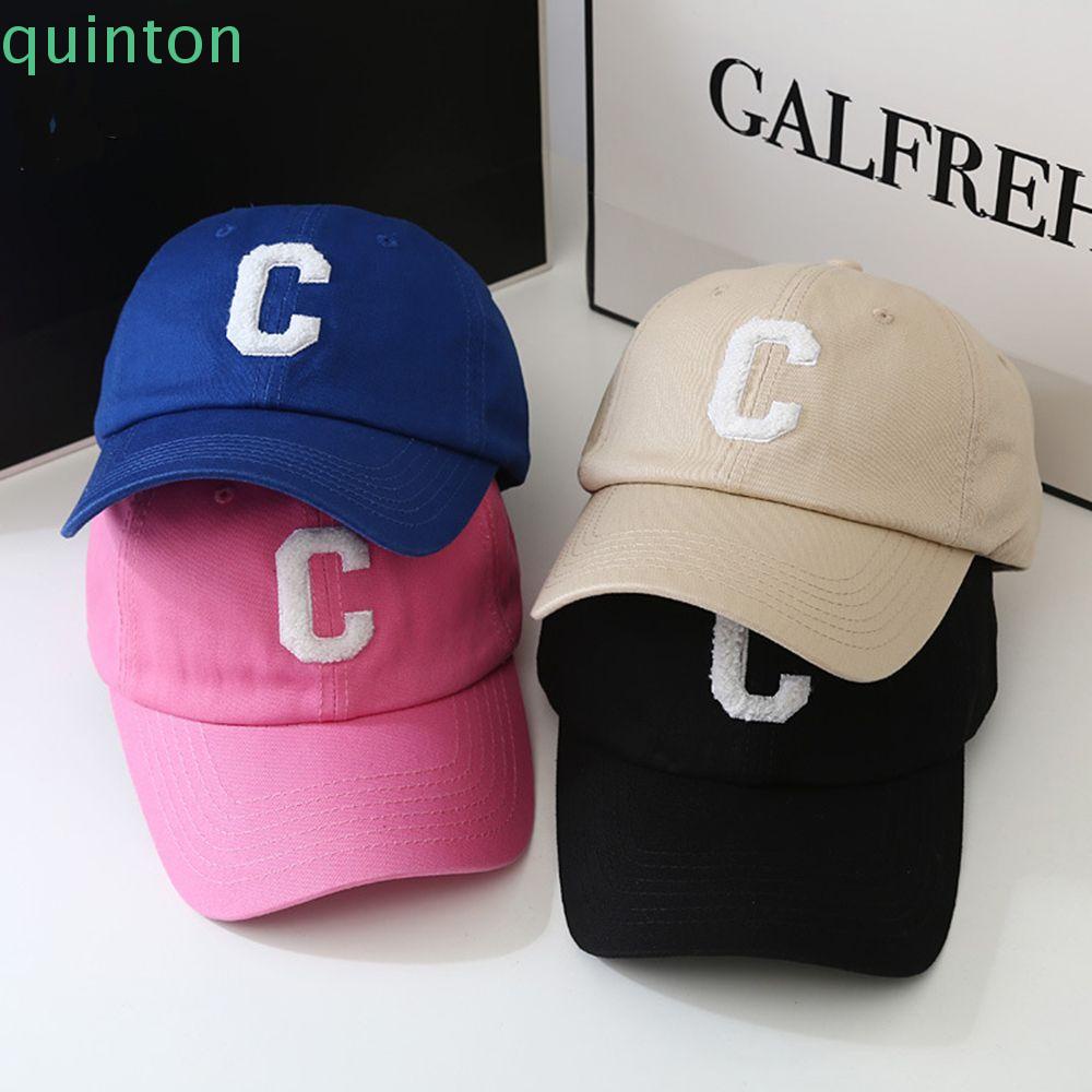 Mũ Lưỡi Trai Chất Liệu Cotton Thêu Chữ C Thời Trang Xuân Hạ Cho Nam