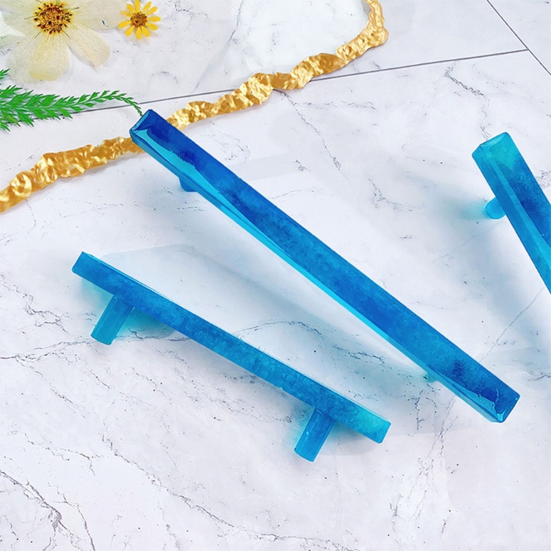 Khuôn Silicone Tạo Hình Làm Khay Đựng Trái Cây Hình Chữ Nhật Tay Cầm Dài