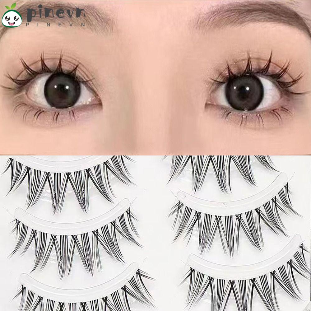 Lông Mi Giả Màu Đen Mượt Mà Phong Cách Nhật Bản