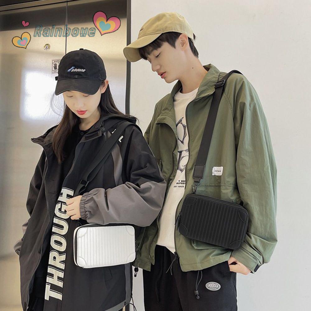 Ba Lô Da PU In Nổi Họa Tiết Cầu Vồng Hợp Thời Trang