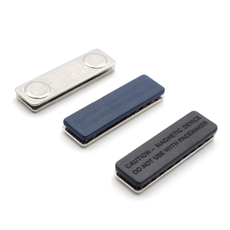 Bảng Tên Nhân Viên, Nam Châm Thẻ Tên, Nam Châm Cài Áo Gồm 3 Viên