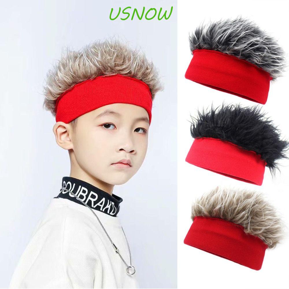 Mũ Beanie Giả Tóc Phong Cách Rock Punk Thoáng Khí Thời Trang Cho Người Lớn Và Trẻ Em