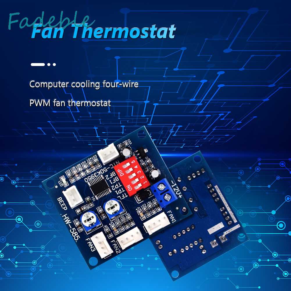 Module Điều Khiển Tốc Độ Quạt Máy Tính 4 Dây HW-585 PWM